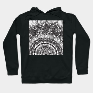 Blooming Henna Flower Hoodie